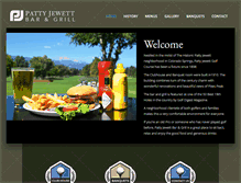 Tablet Screenshot of pattyjewettclubhouse.com
